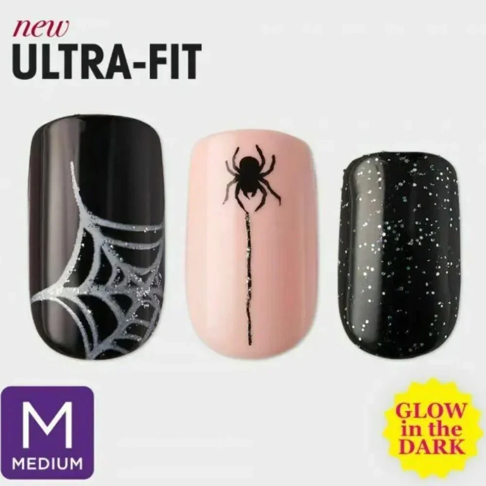 KISS ImPRESS Design Halloween Nails Medium Length - I See You